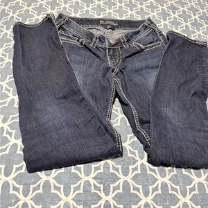 Silver Jeans Dark Indigo Skinny Stretch Jeans